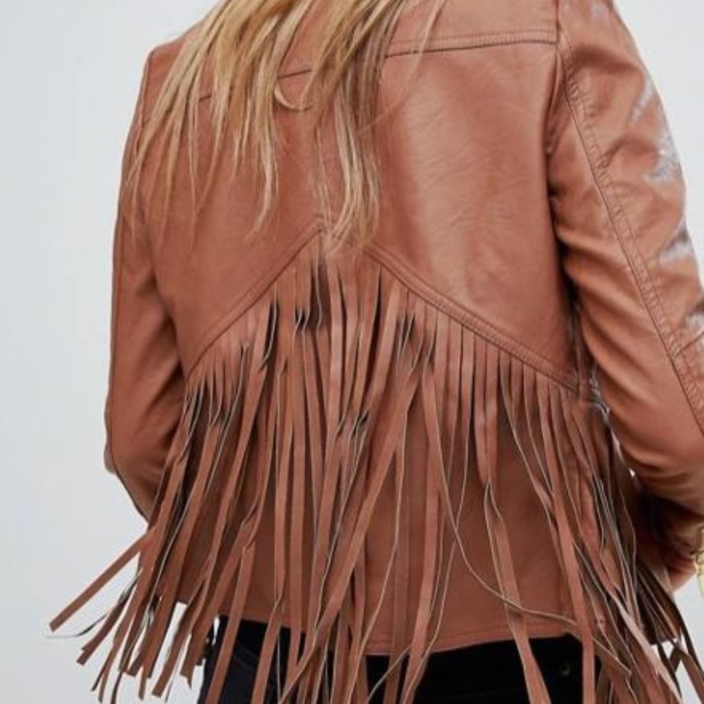 Brave Soul Fringe Jacket- BRAND NEW WITH TAGS